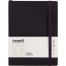 Книга записная. Partner Soft L, 190*250,, 96л, кл, черная - 8615-01-A Axent