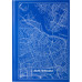 Книга записна А4 Maps Amsterdam, 96арк., кліт., блакитний - 8422-507-A Axent