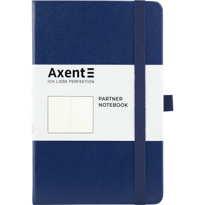 Книга записна Partner, 125*195, 96арк, нелін, синя - 8307-02-A Axent