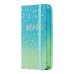 Книжка записна GRADIENT, на гумці, А7, 80 арк., клітинка., офсет крем., тв.лам.обл., синя
