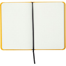 Книга записная Axent Partner 8309-08-A, A6-, 95x140 мм, 96 листов, точка, твердая обложка, желтая