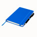 Книга записная Partner, 125*195, 96 л, клет, голубая - 25201 Axent