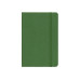 Діловий записник MAGIC, А5, тверда обкладинка, гумка, білий блок клітинка, зелений - O27102-04