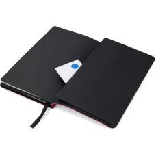 Книга записная Axent Partner Soft 8206-10-A, A5-, 125x195 мм, 96 листов, клетка, гибкая обложка, розовая
