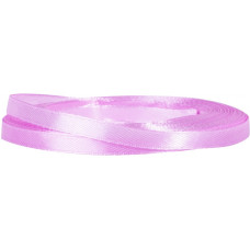 Лента сатин 0,5см*22м, цвет пастельный розовый
