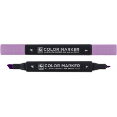 Маркер художественный двухсторонний для эскизов STA 3202, фиолетовая лаванда