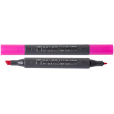 Маркер художественный двухсторонний для эскизов STA 3202, розово-пурпурный