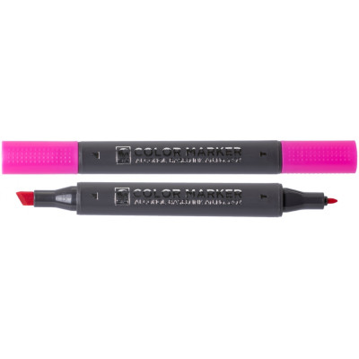Маркер художественный двухсторонний для эскизов STA 3202, розово-пурпурный - STA3202-86 STA