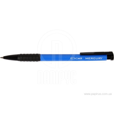 Ручка шариковая Economix MERCURY синяя/синяя E10102