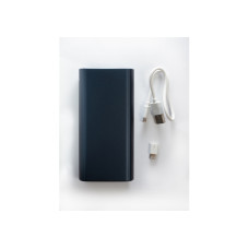 Мобильная батарея (Power Bank) металева Optima 4109, 20 000 mAh, 2*USB output, 5V 2.1A, синяя