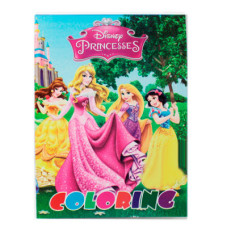 Розмальовка А4 (4 листи) Disney princesses