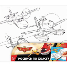 4004-24 Розмальовка за номерами на полотні вів Дісней "Літаки" 15153055Р Ranok-Creative (4823076108113) (204224)