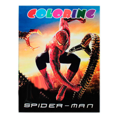 Раскраска А4 (4 листа) Spider-man - 638193