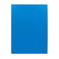 Папір кольоровий А4 10л Фоаміран 1,7мм з блискітками 17F-006 блакитний флюар