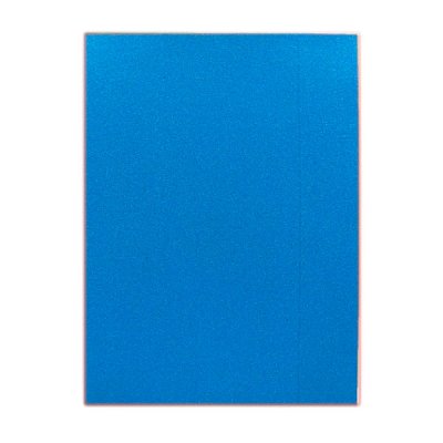 Бумага цветная А4 10л Фоамиран 1,7мм с блестками 17F-006 флюар голубой