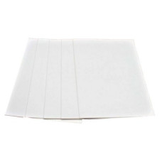 Бумага цветная А4 5 листов Фоамиран 1,0 мм ФЦ-1-030 белый