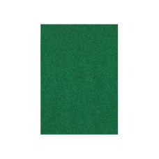 Фоамиран с блестками, 20х30 см, 2 мм, зеленый