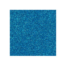 Фоамиран с блестками, 20х30 см, 2 мм, голубой