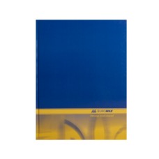 Книга канцелярская UKRAINE, А4, 192 л., клетка, офсет, твердая ламинированная обложка, ассорти