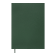 Книга канцелярская OPTIMAL 144 л/кл., А4, зеленая, бум винил