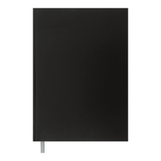 Книга канцелярская OPTIMAL 96 л/кл., А4, черная, бум винил