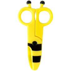 Ножницы детские пластиковые, безопасные, 12см Bee
