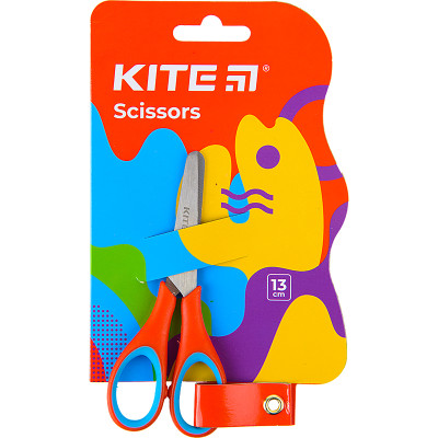 Ножиці  дитячі з гум. вставками, 13см Kite Fantasy - K22-123-2 Kite