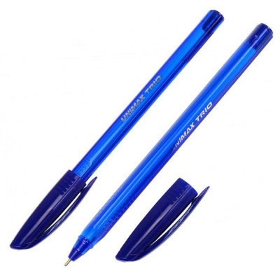Ручка шариковая Unimax Trio 104-02 синяя 12/120шт/уп 36588 17467