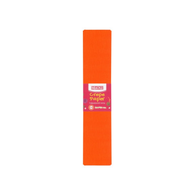 Бумага гофрированная 55%, 50х200см, оранжевая - MX61615-06 Maxi