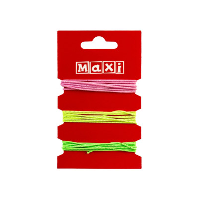 Набор веревок для декора, 3 цвета по 1м - BJ21-05081 Maxi