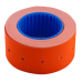 Ценник 22x12 мм (500 шт, 6 м), прямоугольный, внешняя намотка, оранжевый - BM.282101-11 Buromax