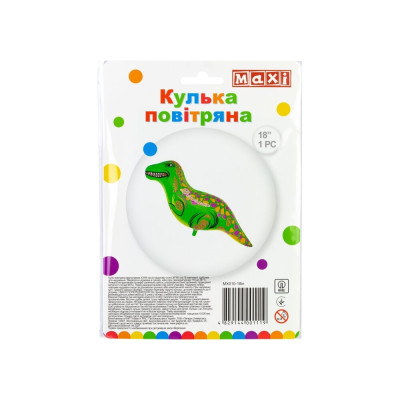 Куля повітряна фольгована фігурна, розмір 38*80 см - MX010-18in Maxi
