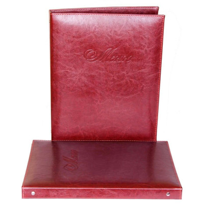 Папка МЕНЮ CLASSIC из кожзама на кольцах MF999