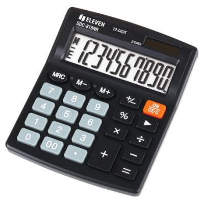 Компактний настільний калькулятор SDC810NRE - SDC810NRE Citizen (Eleven - нова назва бренду)
