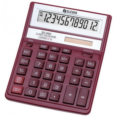Бухгалтерський калькулятор SDC888XRDE - SDC888XRDE Citizen (Eleven - нова назва бренду)
