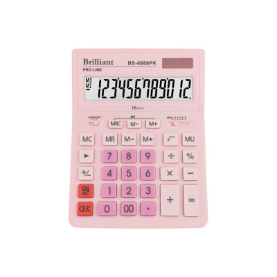 Калькулятор Brilliant 8888PK, 12 розрядів - BS-8888PK Brilliant