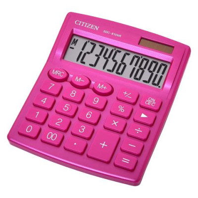 Калькулятор SDC-810NRPKE - pink 10розр. - SDC-810NRPKE - pink CITIZEN