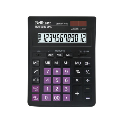 Калькулятор Brilliant CDB1201-VOL 12розр.