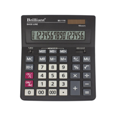 Калькулятор BS-116 16 р., 2-піт - BS-116 Brilliant