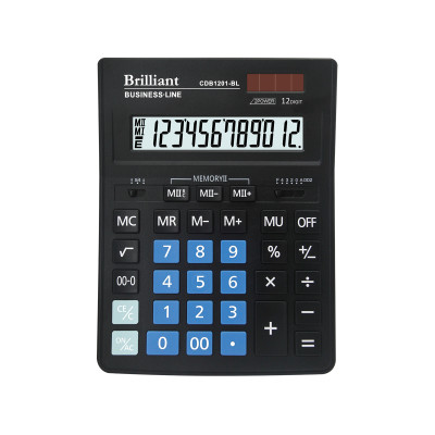 Калькулятор Brilliant CDB1201-BL 12розр.