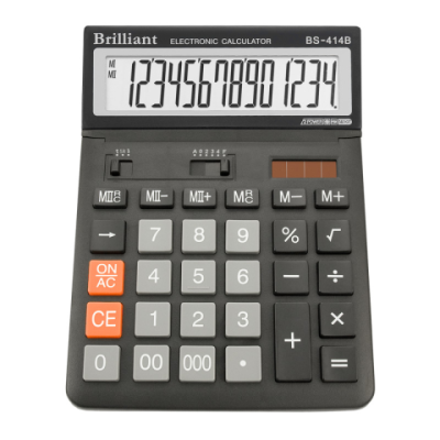 Калькулятор Brilliant BS-414В, 14 розрядів - BS-414 Brilliant
