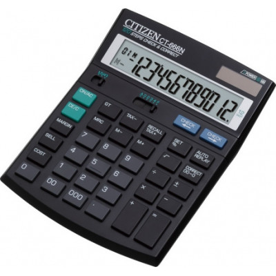 Настільний калькулятор з корекцією CT-666N