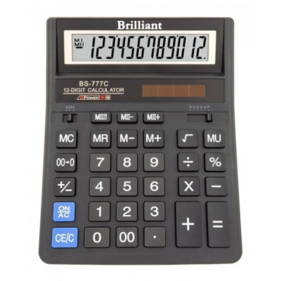 Калькулятор BRILLIANT 12р 200х157х31мм BS-777C - 25629 Brilliant