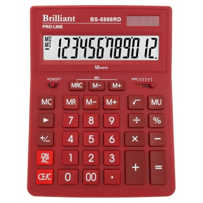 Калькулятор BRILLIANT 12р 205х155х35мм BS-8888RD