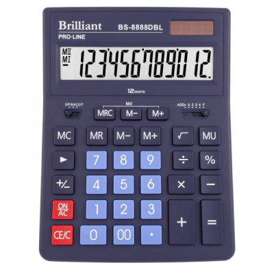 Калькулятор BRILLIANT 12р 205х155х35мм BS-8888DBL - 25627 Brilliant