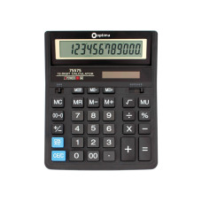Калькулятор настольный бухгалтерский Optima O75575