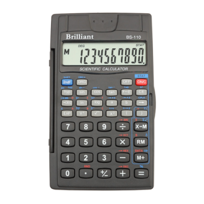 Калькулятор інженерний BS-110 8+2р., 56 ф-цій - BS-110 Brilliant