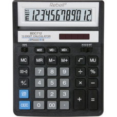 Бухгалтерский калькулятор RE-BDC 712 BK BX