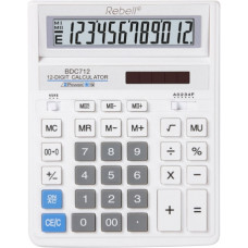 Бухгалтерский калькулятор RE-BDC 712 WH BX