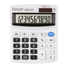 Компактний настільний калькулятор Rebell SDC 410 (формат SDC-810)
